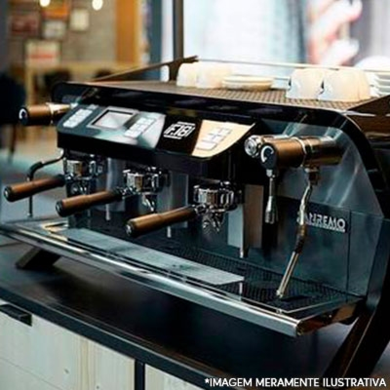 Máquina de Café Expresso Profissional com Moeda